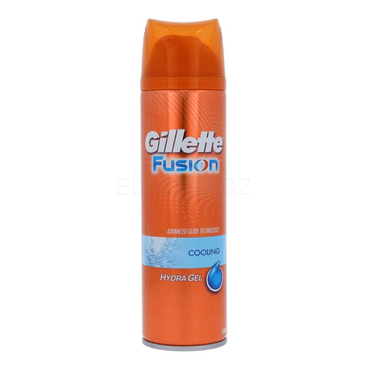 Gillette Fusion Proglide Cooling Gel na holení pro muže 200 ml