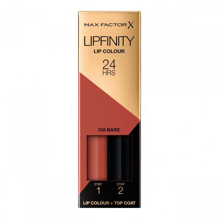 Max Factor Lipfinity Lip Colour Rtěnka pro ženy 4,2 g Odstín 150 Bare