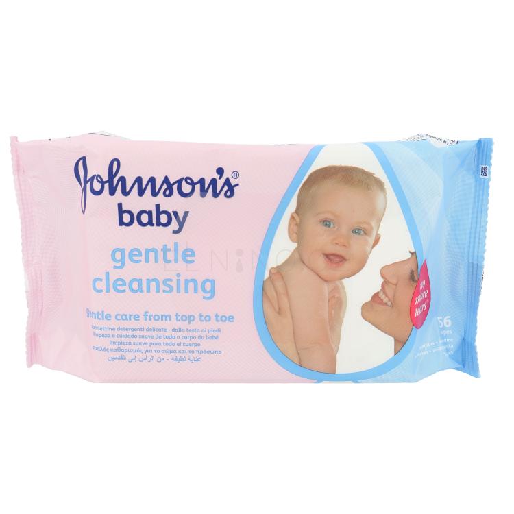 Johnson´s Baby Gentle Cleansing Čisticí ubrousky pro děti 56 ks