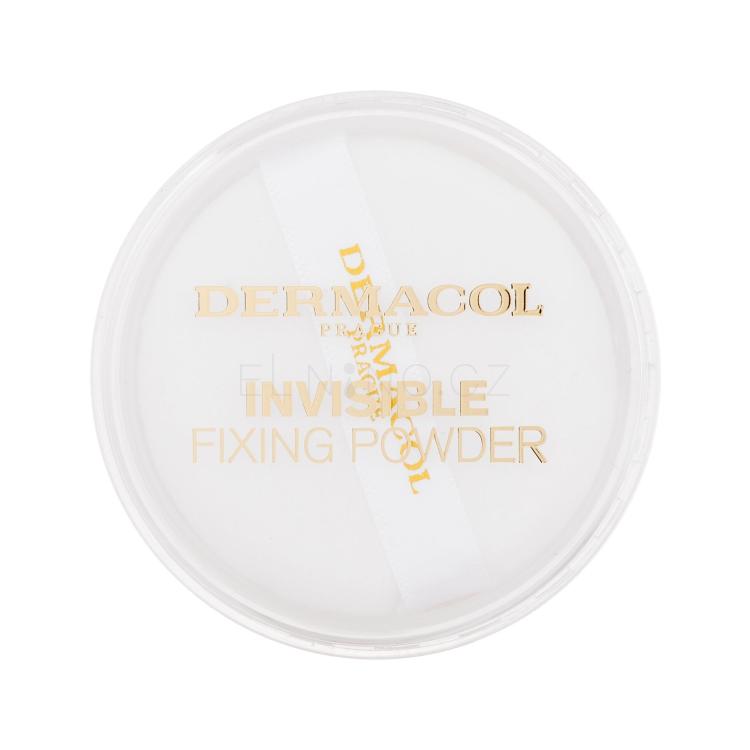 Dermacol Invisible Fixing Powder Pudr pro ženy 13 g Odstín White