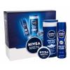Nivea Men Protect &amp; Care Dárková kazeta sprchový gel 250 ml + anti-perspirant 150 ml+ univerzální krém Men Creme 30 ml