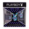 Playboy New York For Him Dárková kazeta toaletní voda 50 ml + sprchový gel 250 ml poškozená krabička