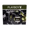 Playboy Play It Wild Dárková kazeta toaletní voda 100 ml + sprchový gel 250 ml + deodorant 150 ml poškozená krabička