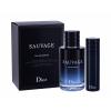 Christian Dior Sauvage Dárková kazeta parfémovaná voda 100 ml + parfémovaná voda 10 ml naplnitelný