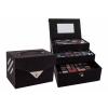 ZMILE COSMETICS Beauty Case Velvety Limited Grey Dekorativní kazeta pro ženy 80,2 g