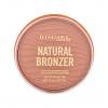Rimmel London Natural Bronzer Ultra-Fine Bronzing Powder Bronzer pro ženy 14 g Odstín 001 Sunlight