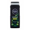 Nivea Men Deep Boost Body, Face &amp; Hair Sprchový gel pro muže 500 ml