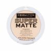 Revolution Relove Super Matte Powder Pudr pro ženy 6 g Odstín Translucent