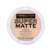 Revolution Relove Super Matte Powder Pudr pro ženy 6 g Odstín Vanilla