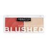 Revolution Relove Colour Play Blushed Duo Blush &amp; Highlighter Konturovací paletka pro ženy 5,8 g Odstín Daydream