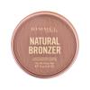 Rimmel London Natural Bronzer Ultra-Fine Bronzing Powder Bronzer pro ženy 14 g Odstín 003 Sunset