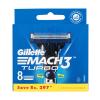 Gillette Mach3 Turbo Náhradní břit pro muže Set