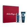 Ferragamo Ferragamo Intense Leather Dárková kazeta parfémovaná voda 100 ml + sprchový gel 100 ml + parfémovaná voda 10 ml