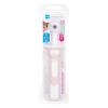 MAM Baby´s Brush Training Brush 5m+ Pink Klasický zubní kartáček pro děti 1 ks