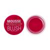 Makeup Revolution London Mousse Blush Tvářenka pro ženy 6 g Odstín Juicy Fuchsia Pink