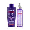 Set Šampon L&#039;Oréal Paris Elseve Color-Vive Purple Shampoo + Bezoplachová péče L&#039;Oréal Paris Elseve Color-Vive All For Blonde 10in1 Bleach Rescue