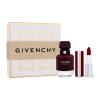 Givenchy L&#039;Interdit Rouge Dárková kazeta parfémovaná voda 50 ml + rtěnka Le Rouge Deep Velvet 3,4 g 37 Rouge Grainé