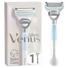 Gillette Venus Satin Care For Pubic Hair &amp; Skin Holicí strojek pro ženy 1 ks