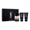 Yves Saint Laurent La Nuit De L&#039;Homme Dárková kazeta toaletní voda 100 ml + sprchový gel 2 x 50 ml