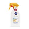 Nivea Sun Babies &amp; Kids Sensitive Protect Spray SPF50+ Opalovací přípravek na tělo pro děti 270 ml