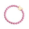 By Eloise London Gold Butterfly Gumička na vlasy pro ženy 1 ks Odstín Rose Pink