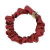 By Eloise London Silk Scrunchie Gold Star Gumička na vlasy pro ženy 1 ks Odstín Persimmon