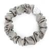 By Eloise London Silk Scrunchie Silver Heart Gumička na vlasy pro ženy 1 ks Odstín Moonlight