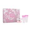 Versace Bright Crystal Dárková kazeta toaletní voda 50 ml + tělové mléko 50 ml + sprchový gel 50 ml