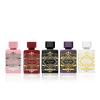 Lattafa Bade'e Al Oud Collection Dárková kazeta EDP Bade'e Al Oud Oud For Glory 5 ml + EDP Bade'e Al Oud Amethyst 5 ml + EDP Bade'e Al Oud Honor &amp; Glory 5 ml + EDP Bade'e Al Oud Sublime 5 ml + EDP Bade'e Al Noble Blush 5 ml