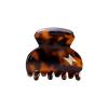 By Eloise London Small Hair Claw Bolt Spona do vlasů pro ženy 1 ks Odstín Tortoise
