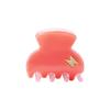 By Eloise London Small Hair Claw Bolt Spona do vlasů pro ženy 1 ks Odstín Coral Blush