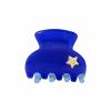 By Eloise London Small Hair Claw Gold Star Spona do vlasů pro ženy 1 ks Odstín Blue Breeze