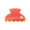 By Eloise London Medium Hair Claw Gold Heart Spona do vlasů pro ženy 1 ks Odstín Coral Sunset