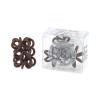 Invisibobble Nano Hair Ring Gumička na vlasy pro ženy 3 ks Odstín Pretzel Brown - hnědá