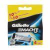 Gillette Mach3 Náhradní břit pro muže 4 ks poškozená krabička