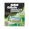 Gillette Mach3 Sensitive Náhradní břit pro muže 4 ks