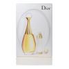 Christian Dior J&#039;adore Dárková kazeta parfémovaná voda 100 ml + toaletní voda naplnitelný travel spray 7,5 ml poškozená krabička