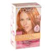 L&#039;Oréal Paris Excellence Creme Triple Protection Barva na vlasy pro ženy 192 ml Odstín 7,43 Dark Copper Gold Blonde poškozená krabička
