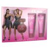Kim Kardashian Glam Dárková kazeta parfémovaná voda 30 ml + tělové mléko 100 ml + sprchový gel 100 ml