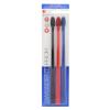 Swissdent Profi Colours Trio Soft-Medium Klasický zubní kartáček 3 ks Odstín Black, Red, Blue
