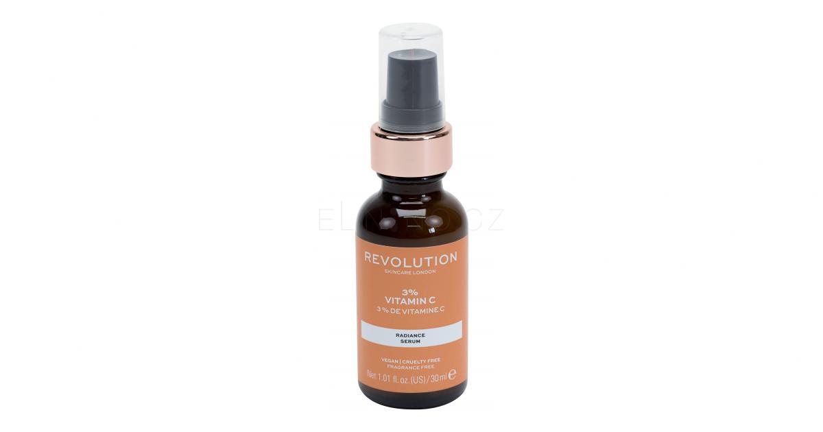 Revolution Skincare Vitamin C 3 Radiance Serum Pleťové sérum pro ženy