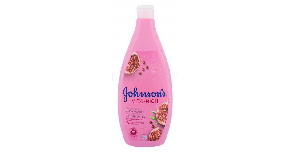 Johnson´s VitaRich Pomegranate Flower Sprchový gel pro ženy 750 ml