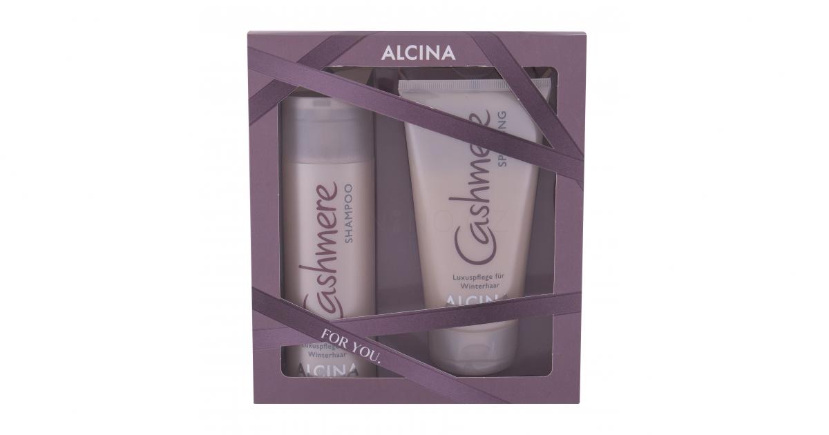 Alcina Cashmere Darkova Kazeta Pro Zeny Sampon 0 Ml Balzam Na Vlasy 150 Ml Poskozena Krabicka Elnino Cz