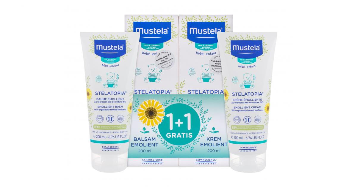 Mustela Bébé Stelatopia Dárková kazeta tělový krém Bébé Stelatopia