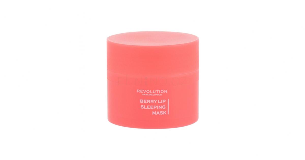 Revolution Skincare Lip Sleeping Mask Balzám na rty pro ženy 10 g Odstín Berry ELNINO.CZ