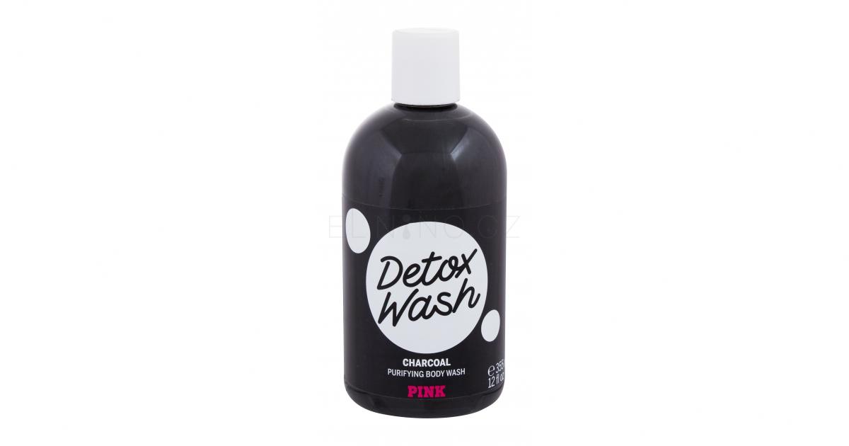 Pink Detox Wash Charcoal Body Wash Sprchový gel pro ženy 355 ml ELNINO.CZ