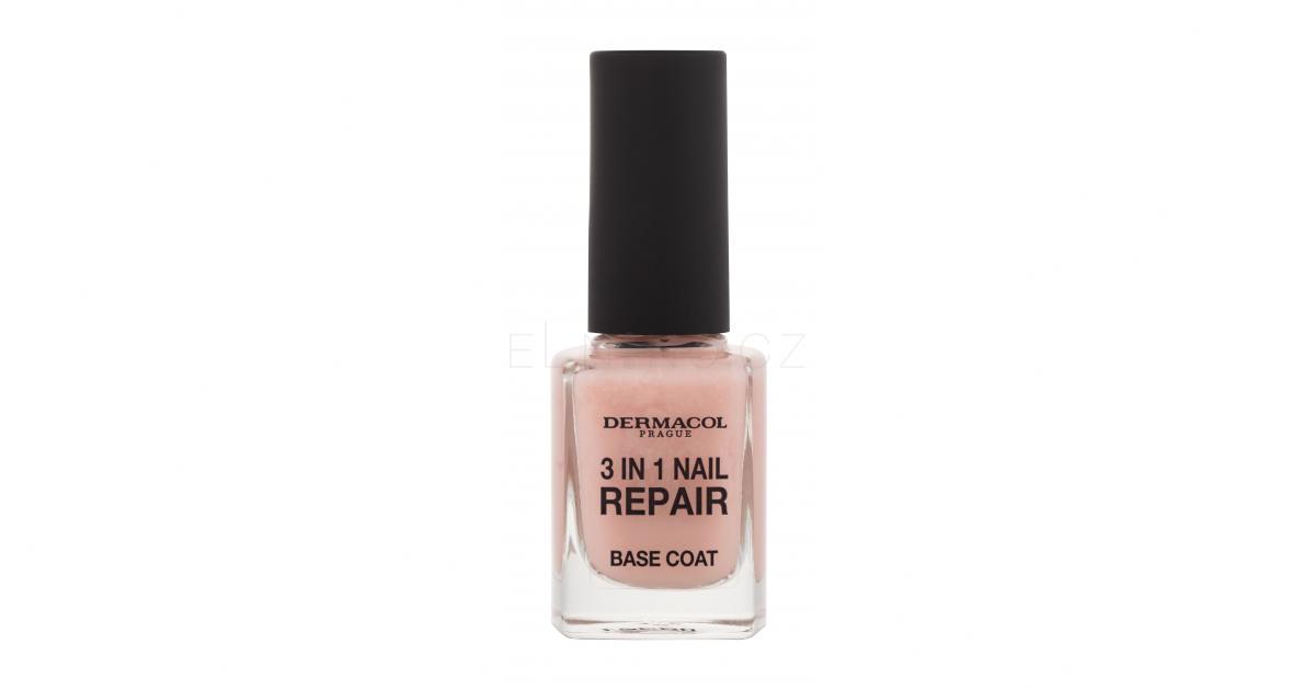 Dermacol 3in1 Nail Repair Base Coat Péče o nehty pro ženy 11 ml ELNINO.CZ