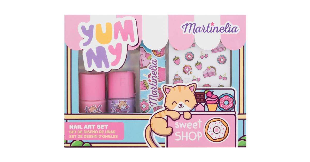 Martinelia Yummy! Nail Art Set Dárková kazeta lak na nehty 2 x 4 ml