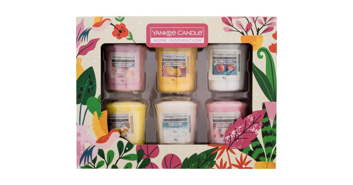 Yankee Candle Home Inspiration Dárková kazeta vonná svíčka Sugared