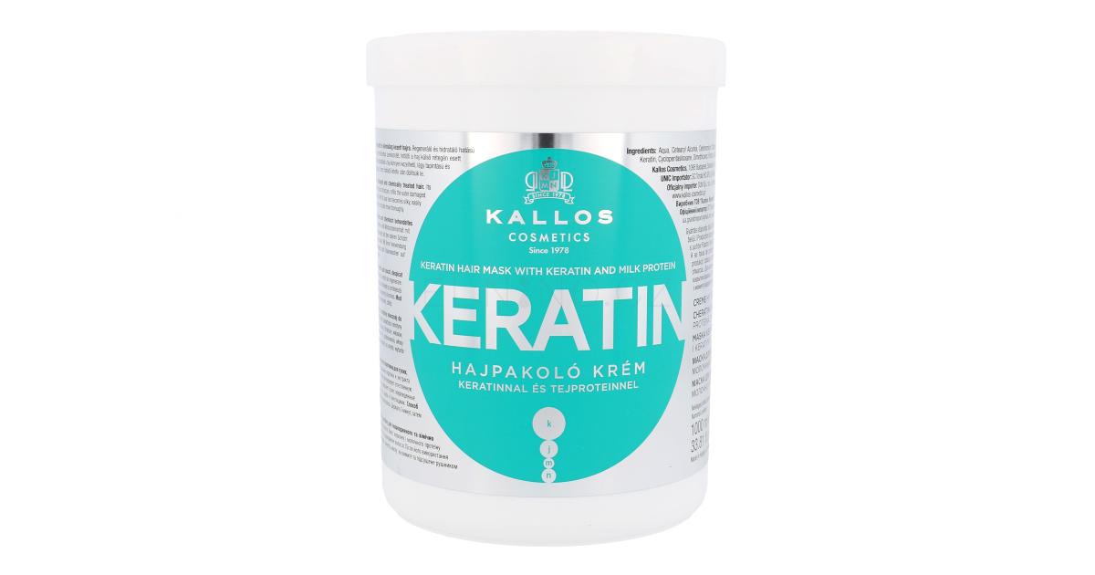 Kallos Cosmetics Keratin Maska na vlasy pro ženy 1000 ml | ELNINO.CZ